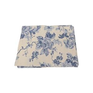 Lauren Ralph Lauren 4 Placemats Elsa Meirelle Blue Rose Floral 14 X 19 In HTF